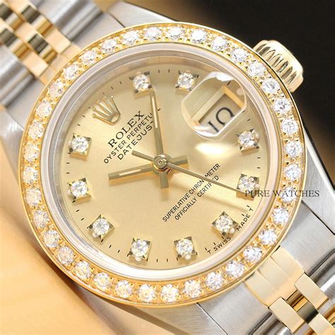 womens diamond studded rolex|authentic Rolex diamond dials.